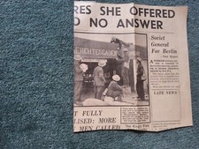 Xm17 Ephemera 1940 Ww2 Picture London Barrage Balloon Unit 