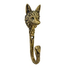 Fox, brass large hook