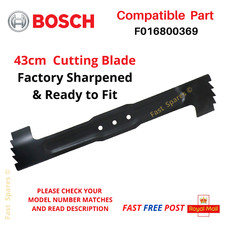 BOSCH Rotak 410Li Ergoflex Lawnmower Replacement Cutting Blade 43cm FAST POST