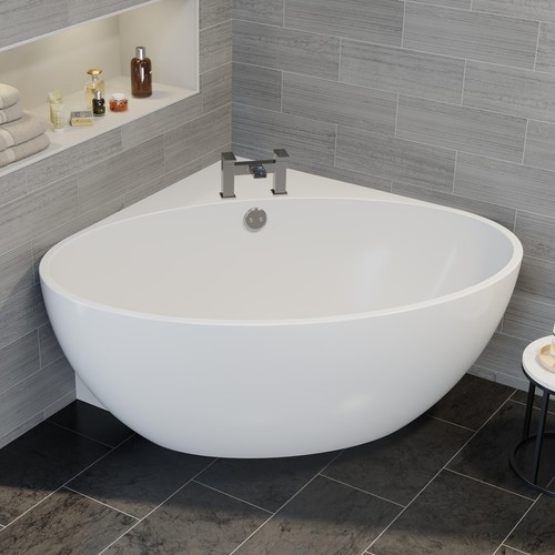 Freestanding corner bath - freestanding,