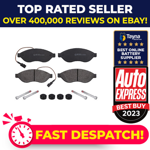 Brake pads set - pads, fiat