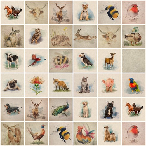 Cushion bag panels - cushion,