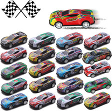 30 Pack Pull Back Cars for