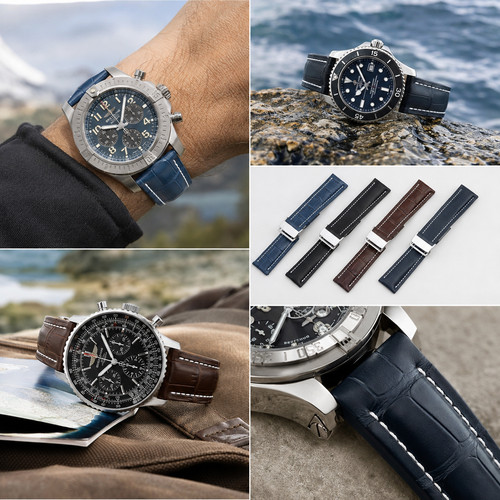 Exquisite leather watch strap - watch,