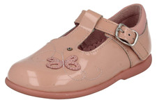 Girls Startrite Patent T-Bar Shoes:  Pixie