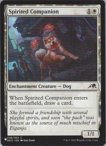 Spirited companion the list - c,