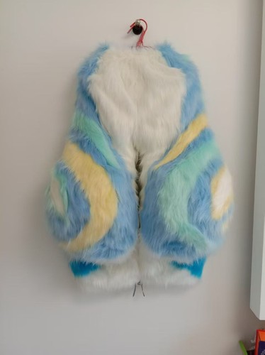 Fursuit long fur husky fox - husky,