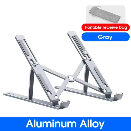 Aluminum foldable laptop - foldable, stand