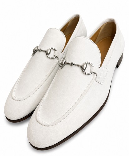 Gucci mens leather loafers - gucci,