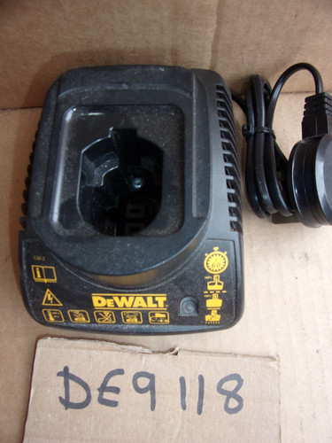 Dewalt de9118 battery - battery, charger