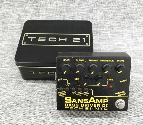 Tech21 sansamp bass - sansamp,