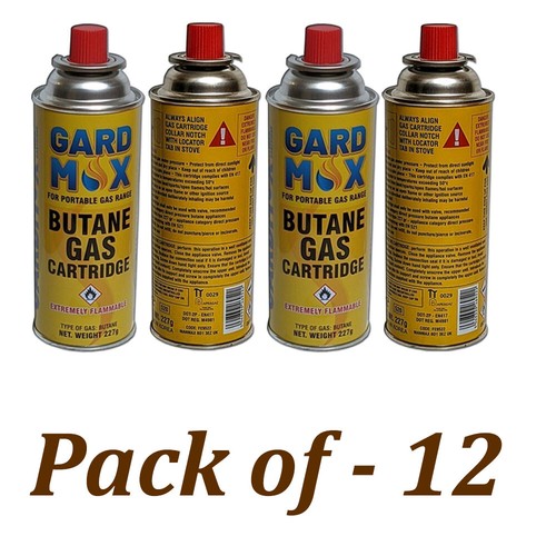Butane gas bottles cans - gas,