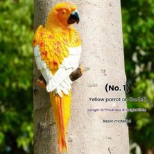 Resin Simulation Parrot Birds