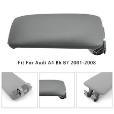 Gray Leather Armrest Centre