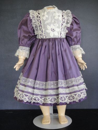 Silk dress for antique - dress,