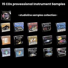 15 CD,s instrument sample CDs