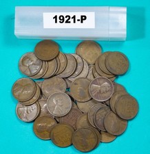 1921-P Lincoln Wheat Cent