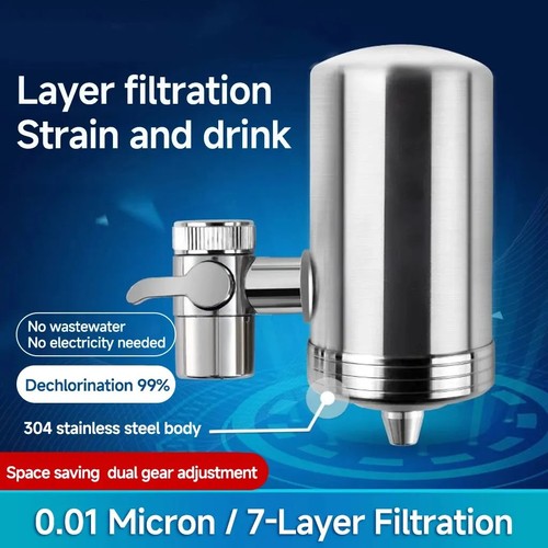 Kitchen stainless steel faucet - stainless,