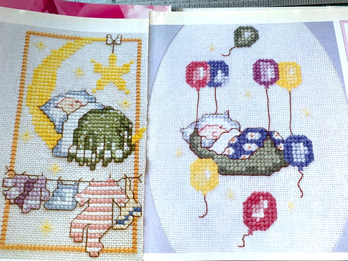 New baby vintage - vintage, cross