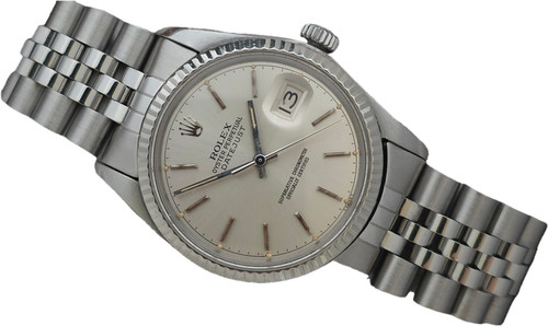 Rolex datejust 16014 silver - rolex,