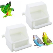 2pcs No-Mess Bird Feeder Cage