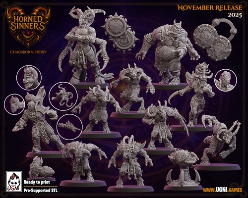 Horned sinners chaos chosen - sinners,