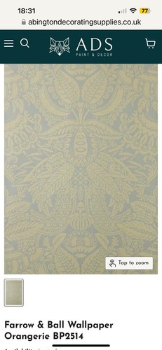 Farrow and ball wallpaper - and,