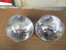 RARE PAIR LUCAS HALOGEN SEAL BEAM 7" HEAD LIGHTS