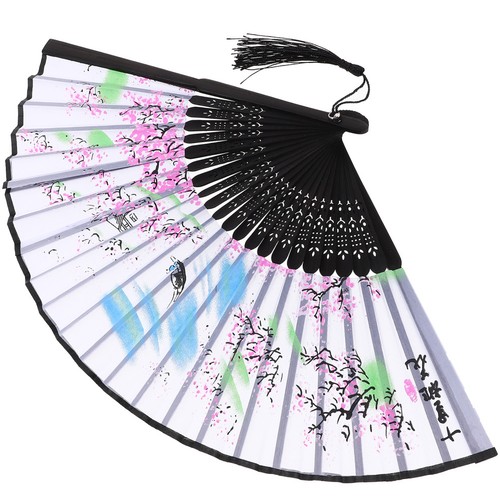 Floral printing folding fan - floral,