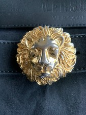 MENS VERSACE MEDUSA LOGO BELT
