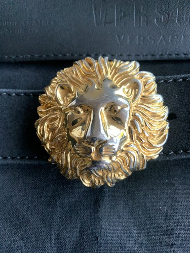 Mens versace medusa logo belt - mens,