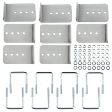 8Pack 8 inch Galvanized L-Type