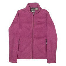 Vintage MUSTO Boys Fleece Jacket Purple 90s 11-12Y