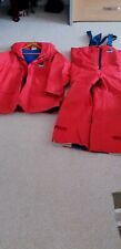 Mens Musto & Hyde Off shore Sailing jacket and trouser combo Size Large