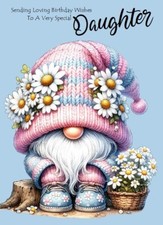 NEW DESIGN To A Very Special Daughter On Her Birthday A5 Card Birthday Love