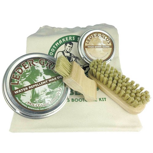 Altberg leather boot care kit - leather,