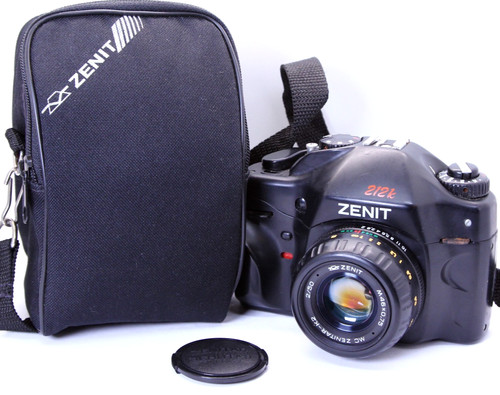 Zenit 212k film camera - zenit,