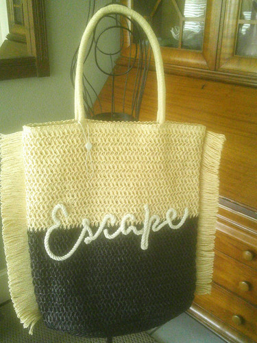 Mudpie escape tote beach bag - ,