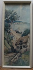 Cottage in Brittany, Framed Costal Print after Nicholas Markovitch (A. MARC)
