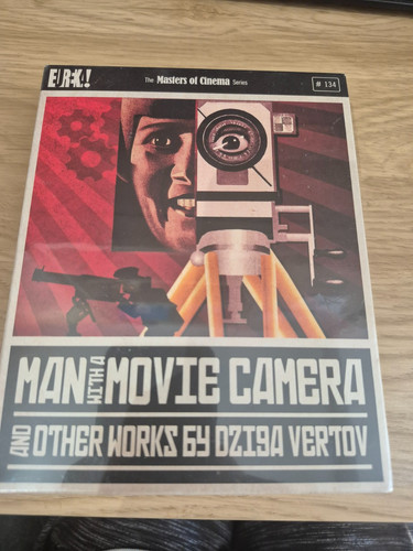Man with movie camera - camera, and