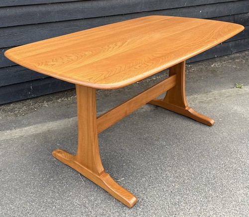 Ercol windsor elm dining table - elm,