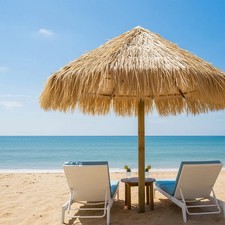 Artificial Synthetic Grass Thatch Roofing Thatch Straw Roof Fake Thatch DIY Deco