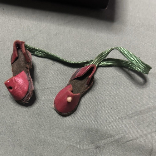 Vintage miniature leather - vintage,