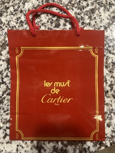 Cartier red rope handle gold - rope,