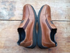 RIEKER Mens Wide fit shoes size EU45 UK10 Brown/Tan