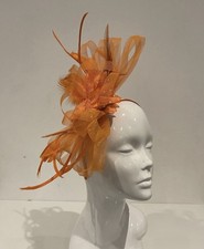 Orange Elaborate Sinamay