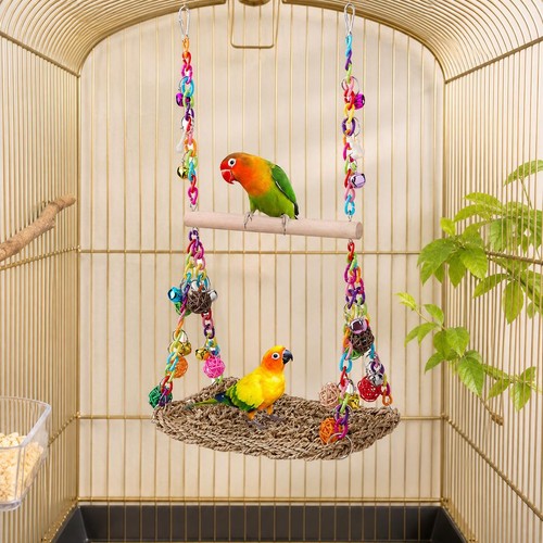 Parrot swing toy for - swing,