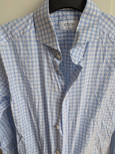 Eton pattern shirt slim 5 - eton,