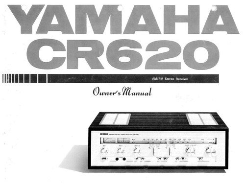 Yamaha 620 receiver owners - yamaha,