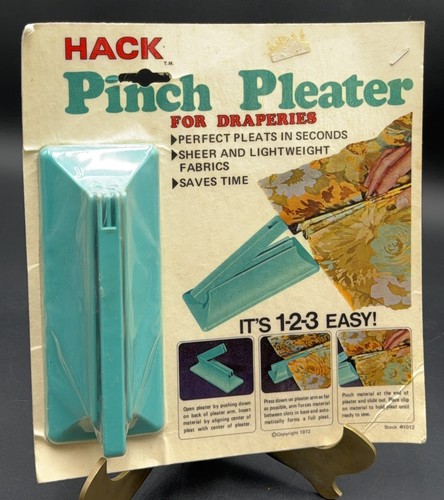 Vintage hack pinch pleater - pinch, for